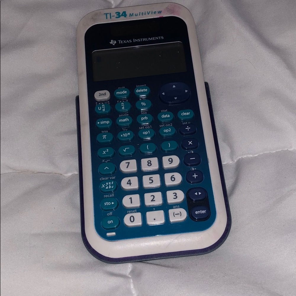 TI-34 multiview calculator